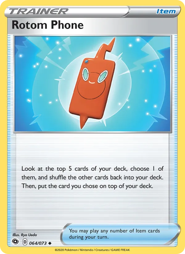 Rotom Phone full card art