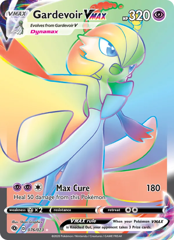 Gardevoir VMAX full card art