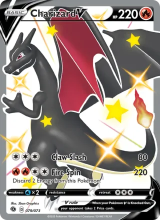 Charizard V #79 · Champion's Path Pokémon card