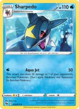 Sharpedo · Champion's Path Pokémon card
