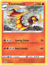 Centiskorch · Champion's Path Pokémon card