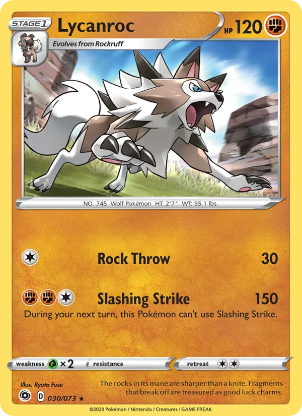 Lycanroc full card art