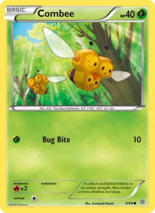 Combee #9 · Ancient Origins Pokémon card