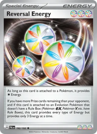 Reversal Energy #192 · Paldea Evolved Pokémon card