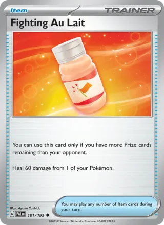 Fighting Au Lait #181 · Paldea Evolved Pokémon card