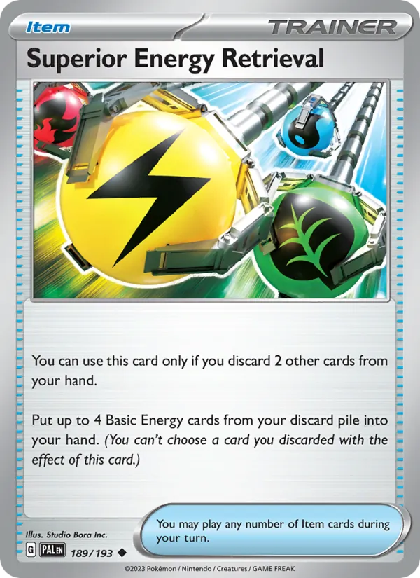 Superior Energy Retrieval full card art