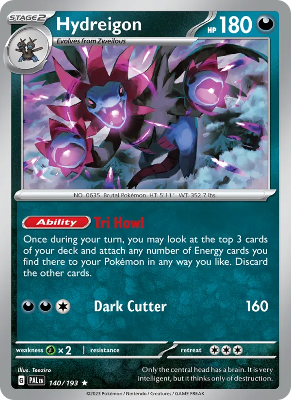 Hydreigon full card art