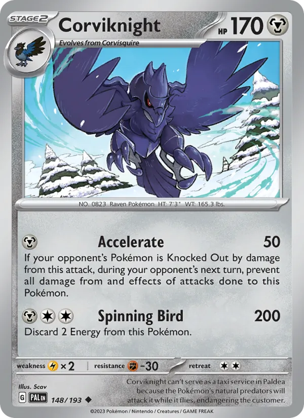 Corviknight full card art