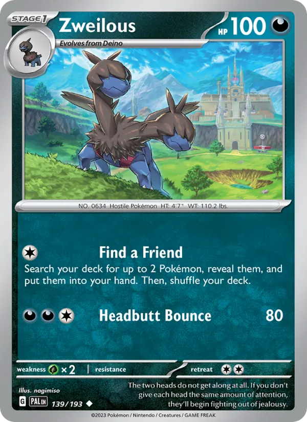 Zweilous full card art