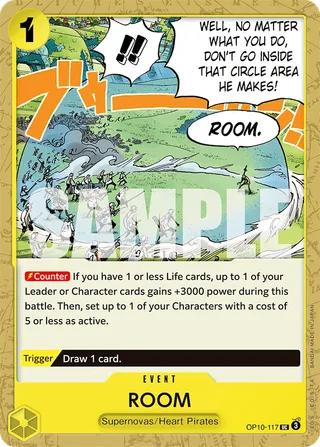 ROOM #OP10-117 · Royal Blood One Piece card