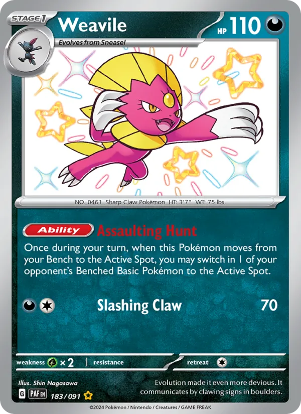 Weavile full card art