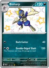 Bisharp · Paldean Fates Pokémon card