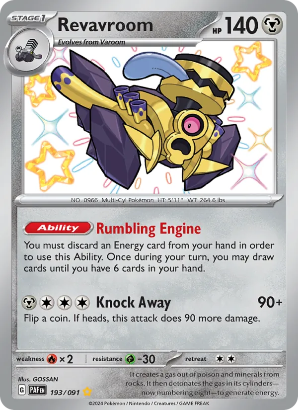 Revavroom full card art