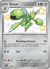 Scizor · Paldean Fates Pokémon card