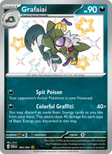 Grafaiai · Paldean Fates Pokémon card