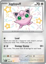 Jigglypuff · Paldean Fates Pokémon card