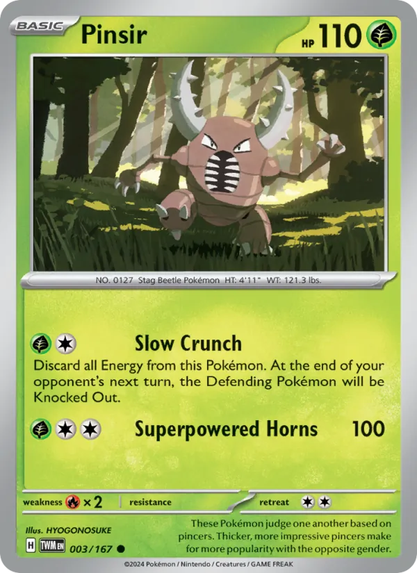Pinsir full card art