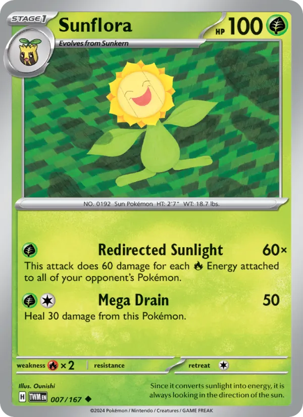 Sunflora full card art