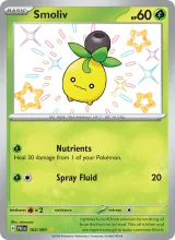 Smoliv · Paldean Fates Pokémon card