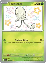 Toedscool · Paldean Fates Pokémon card