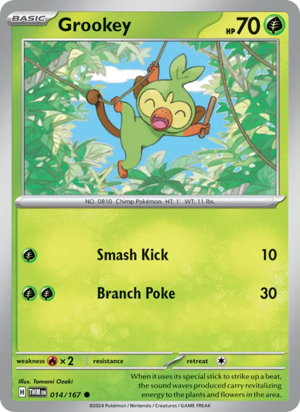 Grookey full card art