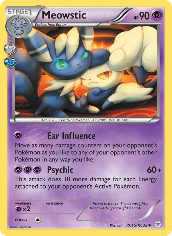 Meowstic full card art