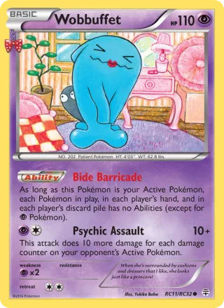 Wobbuffet #RC11 · Generations Pokémon card