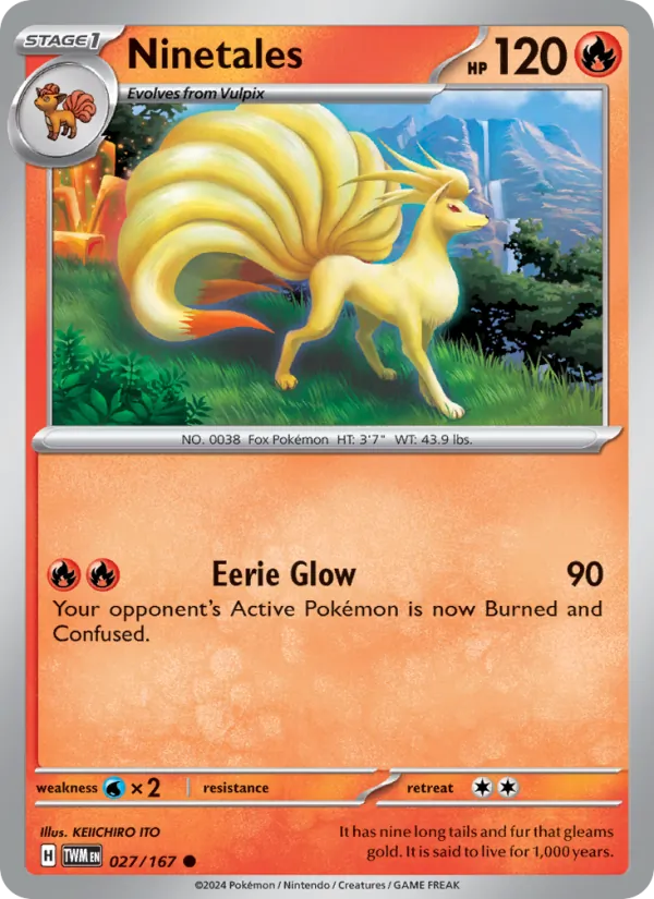 Ninetales full card art