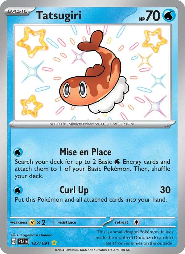 Tatsugiri full card art
