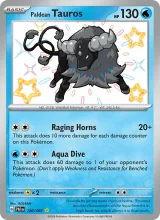 Paldean Tauros · Paldean Fates Pokémon card