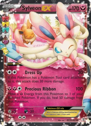 Sylveon EX #RC21 · Generations Pokémon card