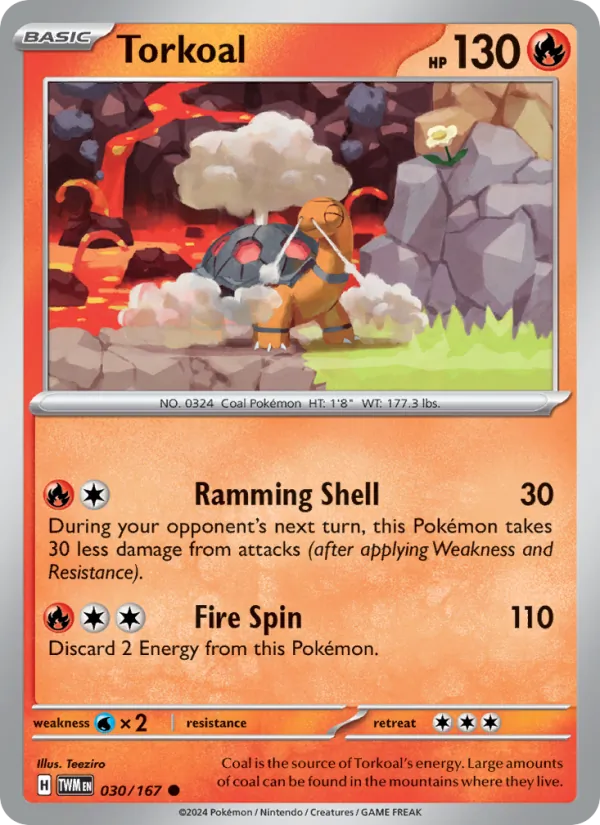 Torkoal full card art