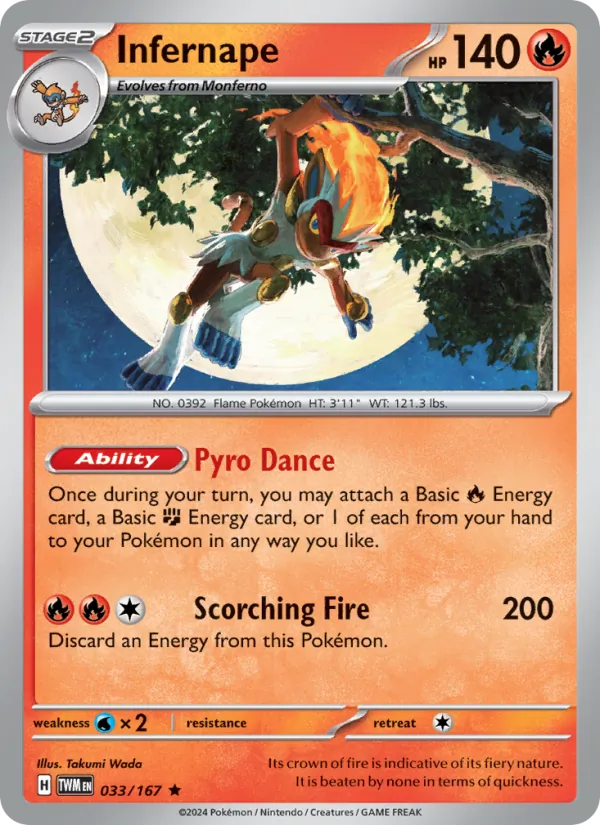Infernape full card art