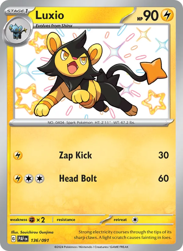 Luxio full card art