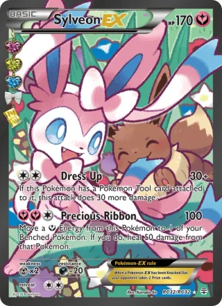 Sylveon EX #RC32 · Generations Pokémon card