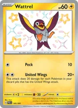 Wattrel · Paldean Fates Pokémon card