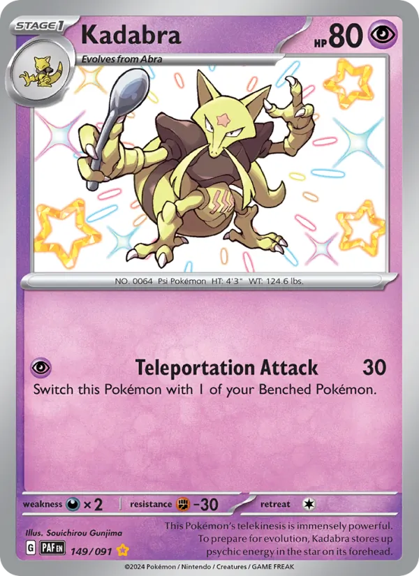 Kadabra full card art