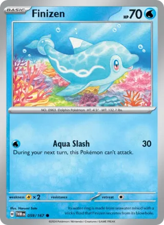 Finizen #059 · Twilight Masquerade Pokémon card