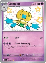 Drifblim · Paldean Fates Pokémon card