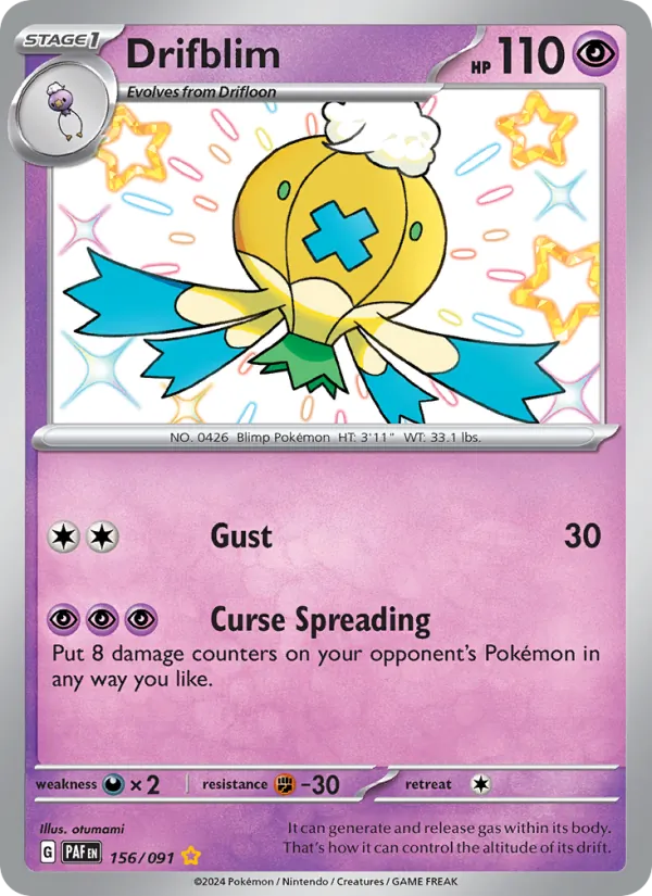 Drifblim full card art
