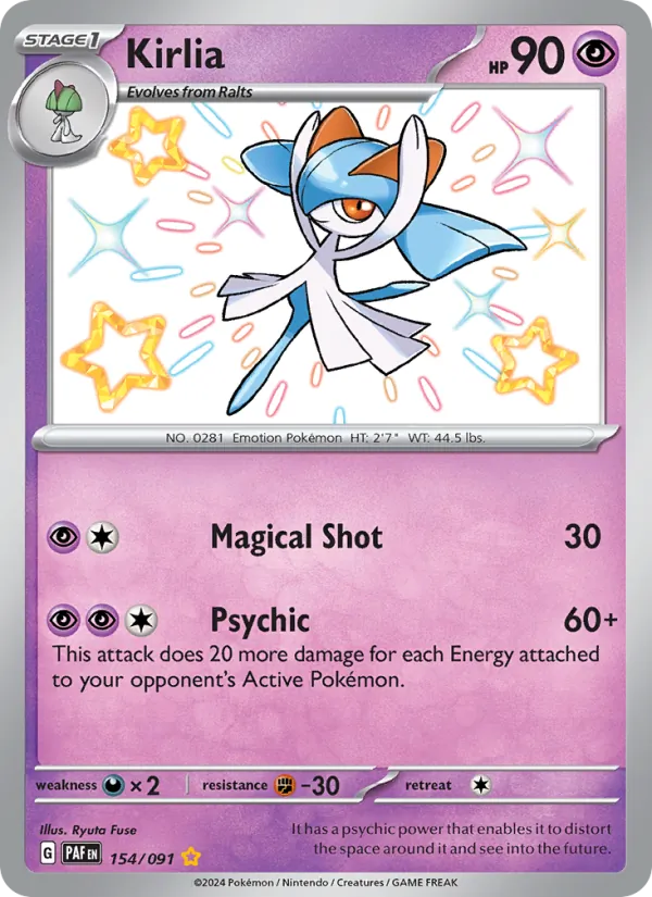 Kirlia full card art