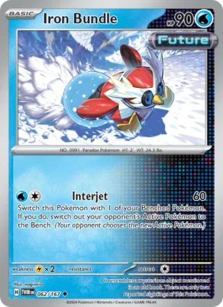 Iron Bundle #062 · Twilight Masquerade Pokémon card