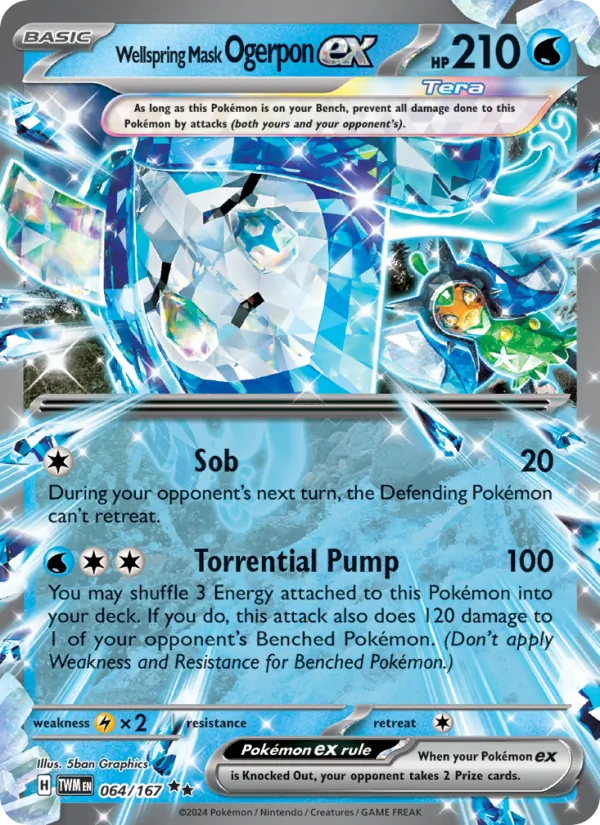 Wellspring Mask Ogerpon ex full card art