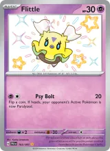 Flittle · Paldean Fates Pokémon card