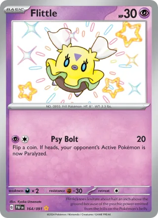 Flittle #164 · Paldean Fates Pokémon card