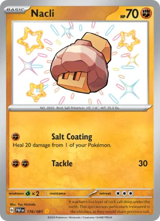 Nacli #176 · Paldean Fates Pokémon card