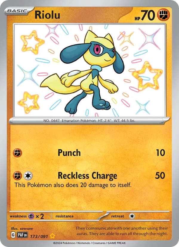 Riolu full card art