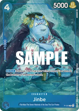 Jinbe (Event Pack Vol. 1) #P-030-event-pack-vol-1 · One Piece Promotion Cards One Piece card