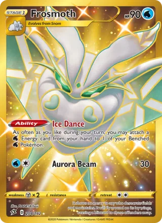 Frosmoth #204 · Rebel Clash Pokémon card