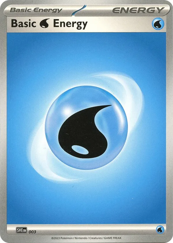 Water Energy full card art